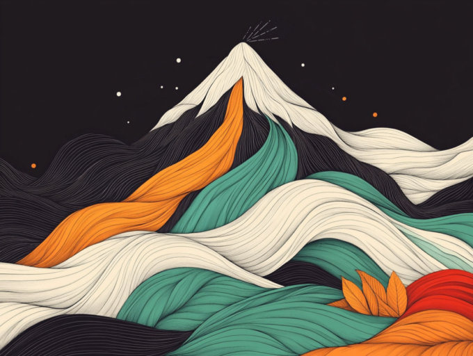 Illustration Bière Volcanique Brasserie Basalte