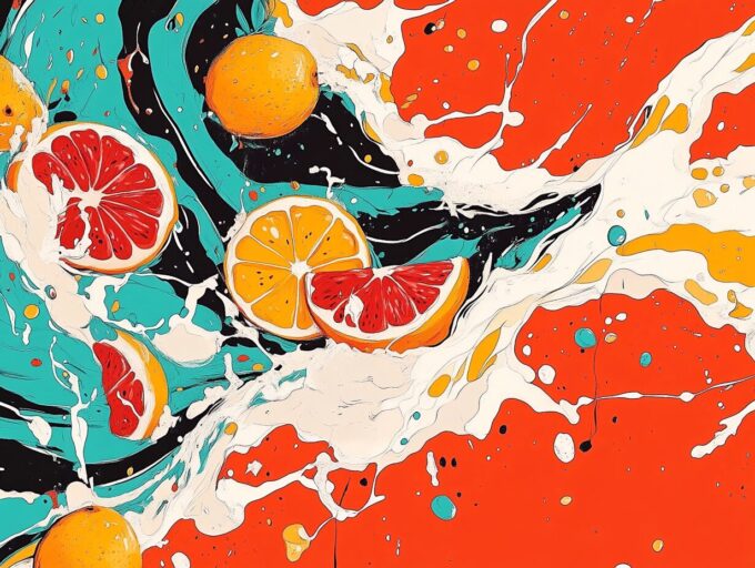 Illustration Bière Magma Brasserie Basalte